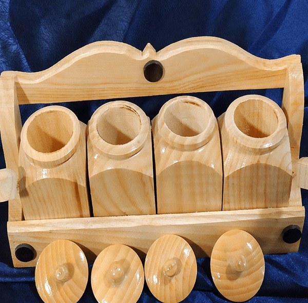 Wooden Spice Rack - 2