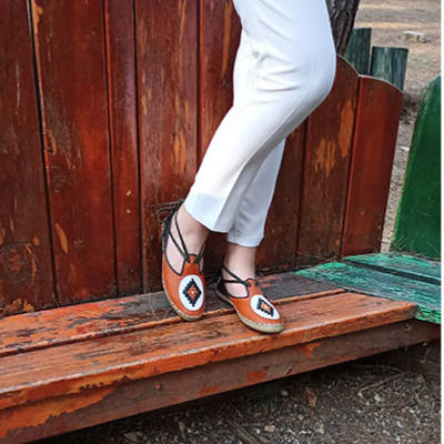 Flat Belt Lace-Up - 6