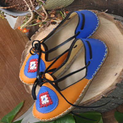 Flat Belt Lace-Up - 15