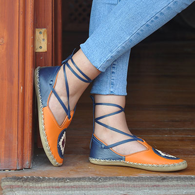 Flat Belt Lace-Up - 24