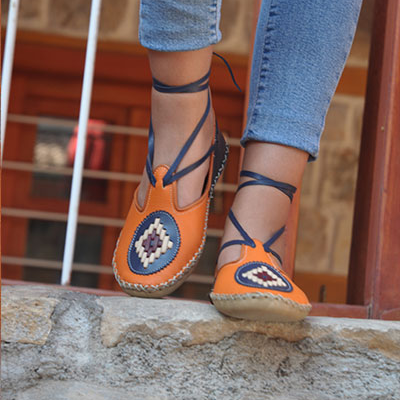 Flat Belt Lace-Up - 28