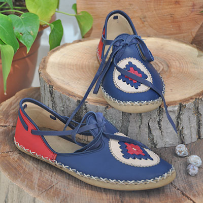 Flat Belt Lace-Up - 25