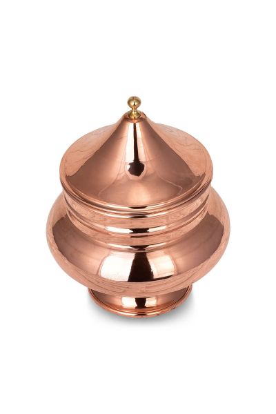 Copper Footed Sugar Bowl - 2