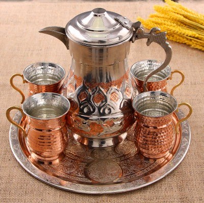 Copper Buttermilk Set