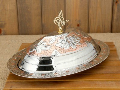 Bakır  Vip  Kayık Sahan - 30 cm - 2