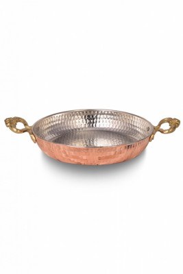 Copper Pan - No 4 (20 Cm) - 2