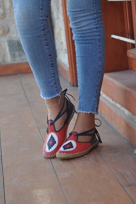 Leather Babette Yemeni Laced - 1