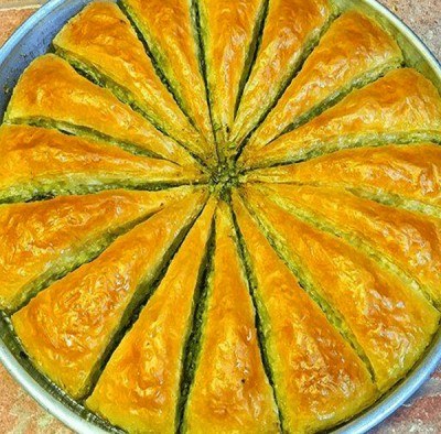 Carrot Slice Baklava Tray 1600 Gr - 2