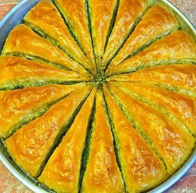 Havuç Dilimi Baklava Tepsili  - 1