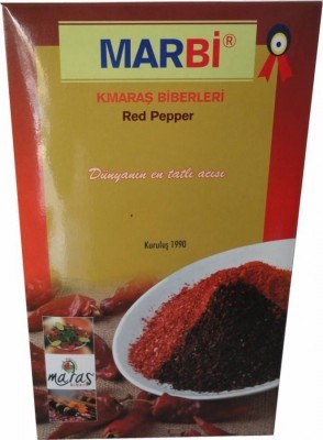 Kahramanmaraş Acı Kırmızı Toz Biberi (450 gr) -Marbi - 3