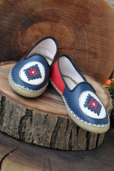 Embroidered Laservert Mrs. Sandalet - 2