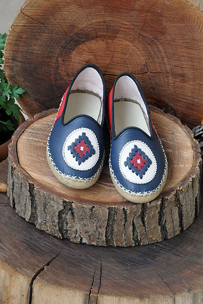 Embroidered Laservert Mrs. Sandalet - 3