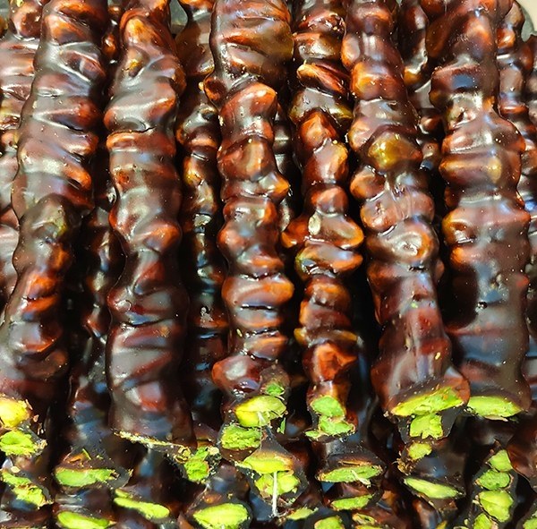 Tüm Antep Fıstıklı Pekmez Sucuğu - 500 Gr - 2