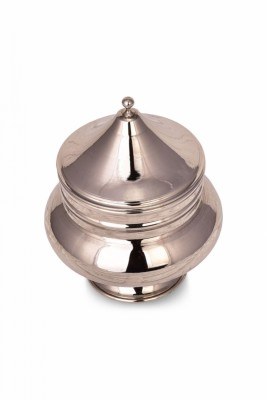 Copper Sugar Bowl With Leg-5763 - 3