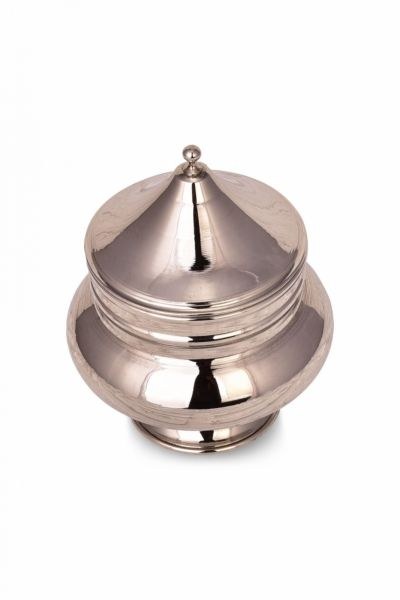 Copper Sugar Bowl With Leg-5763 - 3